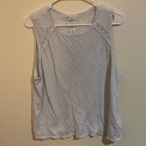 Gap White Tank Top